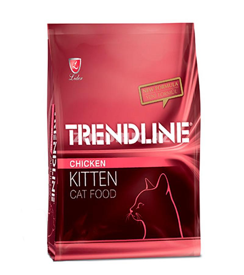 Сухой корм Trendline Kitten Chicken для котят с курицей