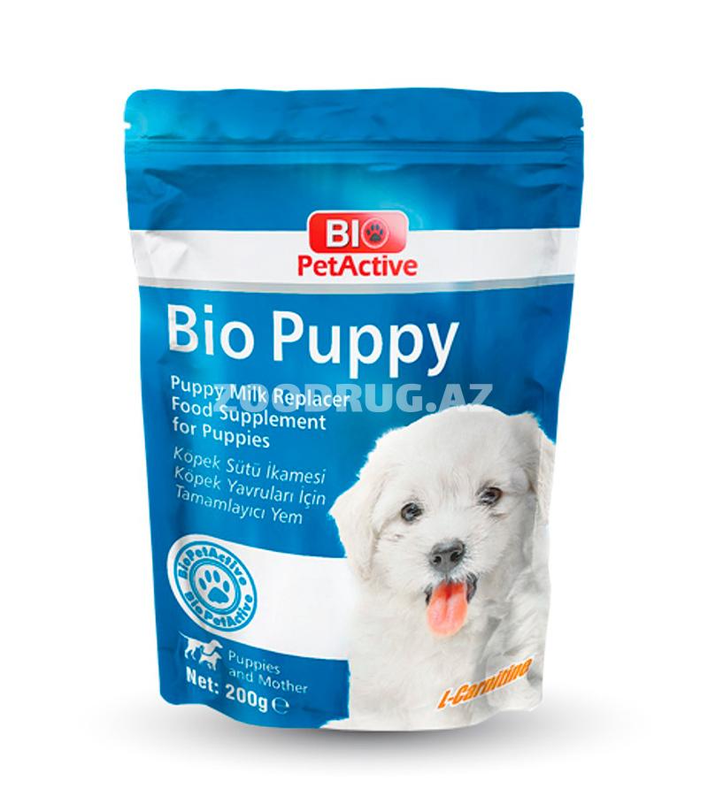 Сухое молоко Bio PetActive Puppy Milk заменитель грудного молока для щенков 200 гр.
