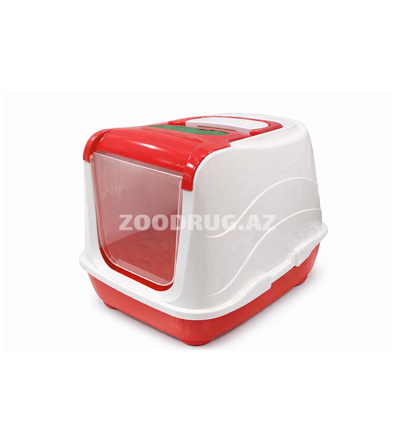 Mio qapılı və filtrli qapalı pişik tualeti