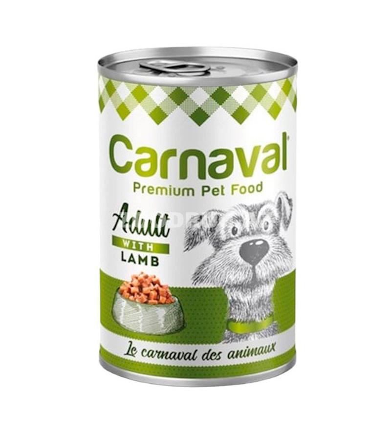 Влажный корм Carnaval Adult Dog Lamb для взрослых собак со вкусом ягненка 400 гр.