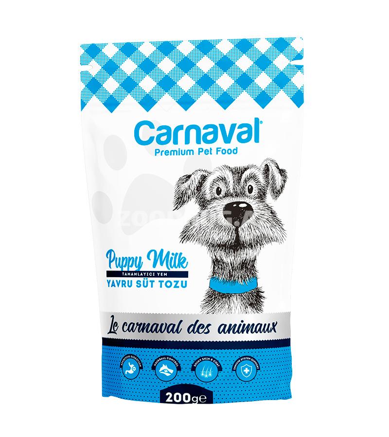 Сухое молоко Carnaval Puppy Milk заменитель грудного молока для щенков 200 гр.