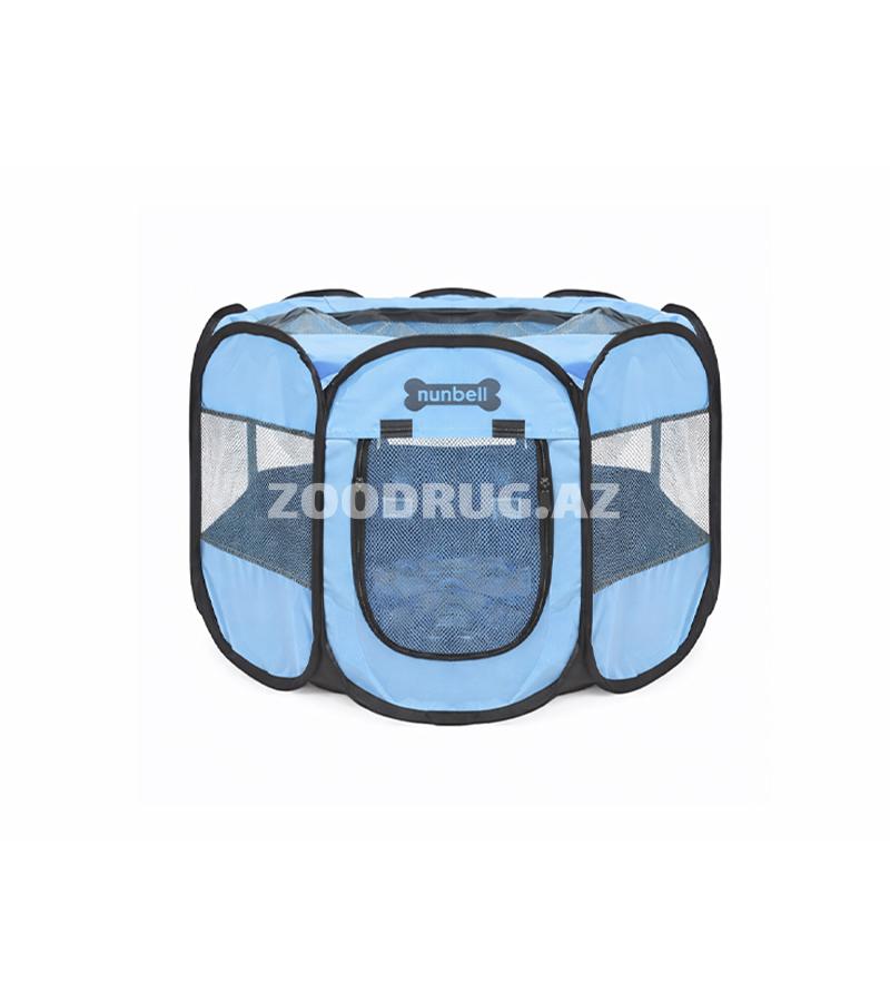 Nunbell qatlanan manej #0302 itlər və bala itlər üçün.Ölçü: L 90x90x60sm