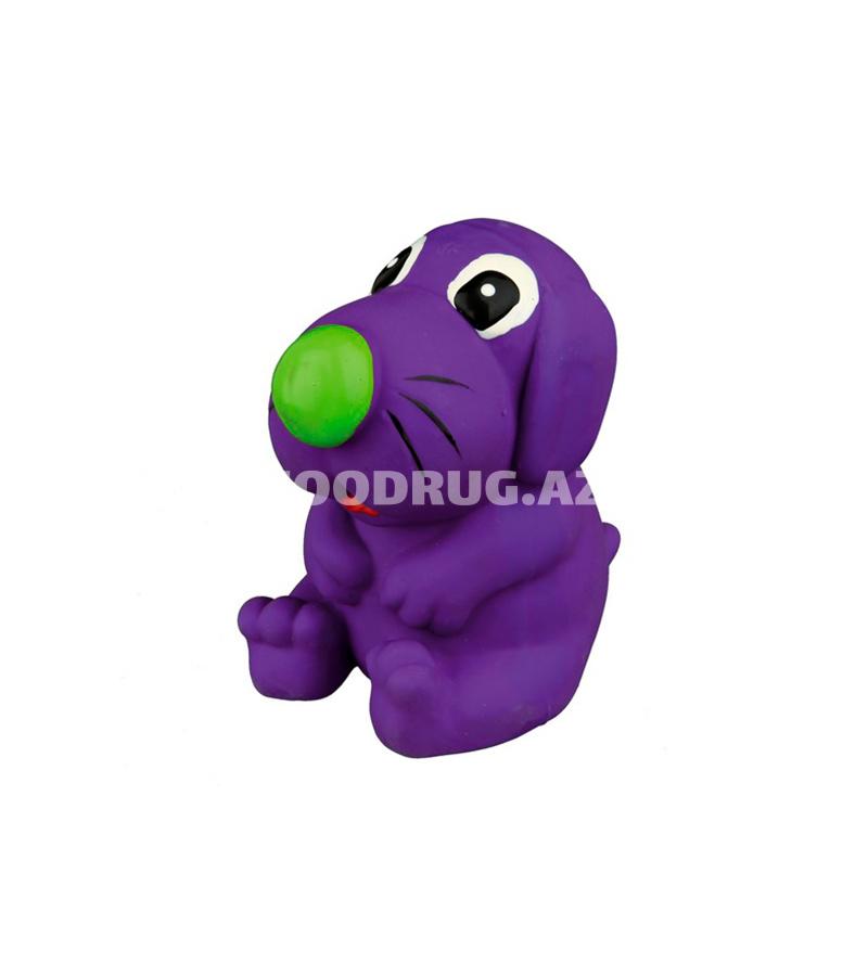 Игрушка TRIXIE "Щенок" для собак. Цвет: Фиолетовый. Размер: 8 см.