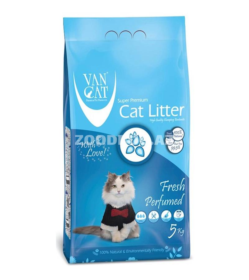 Van Cat Fresh Perfumed pişik tualeti üçün ətirli doldurucu