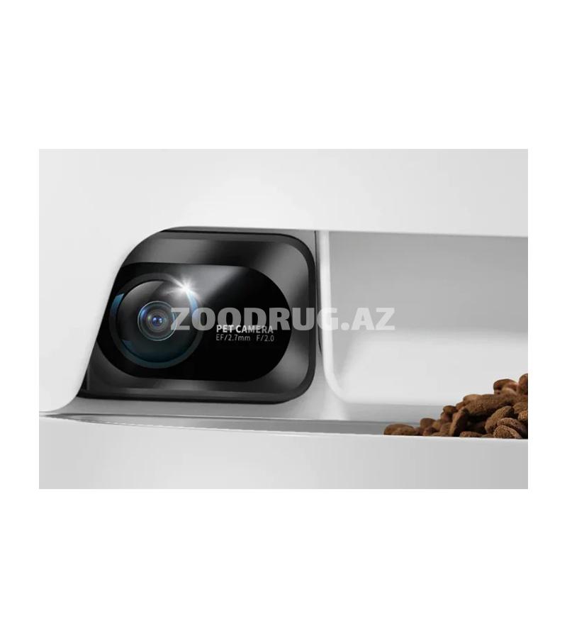 PETKIT YumShare Dual-Hopper with Camera-iki bölməli və HD kameraya sahib ağıllı avtomatik yemləyici