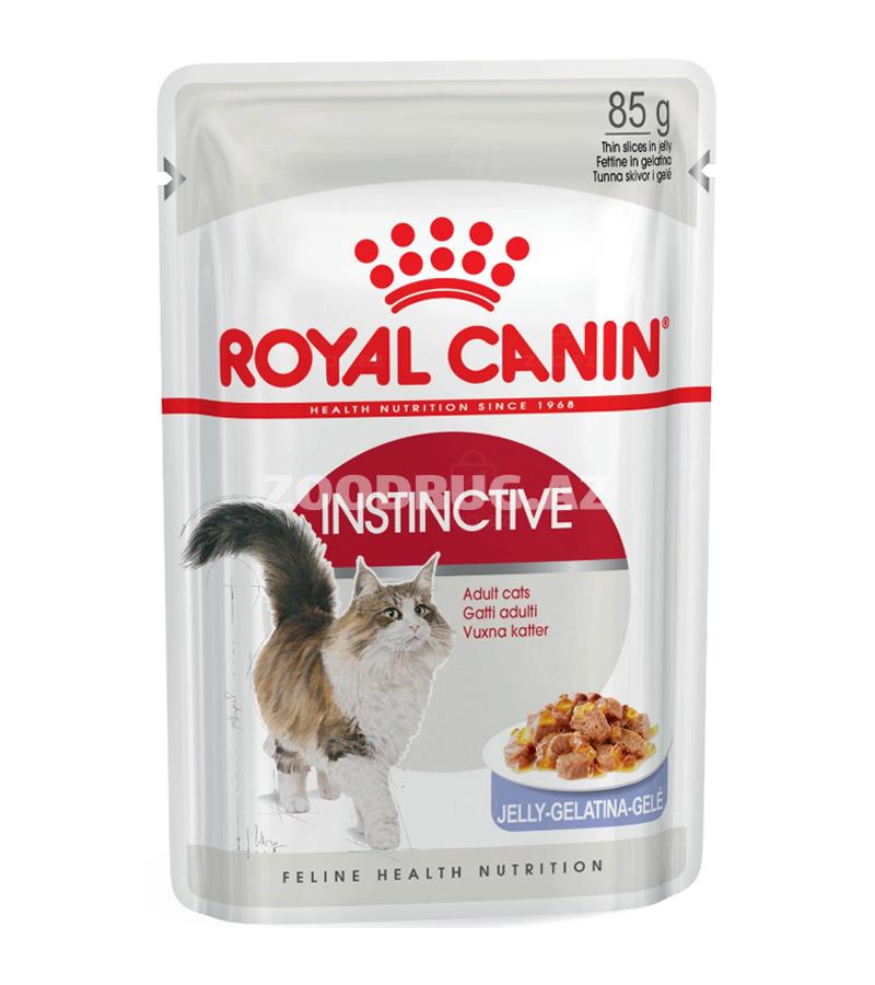 Влажный корм Royal Canin Instinctive Jelly для взрослых кошек, 85 г