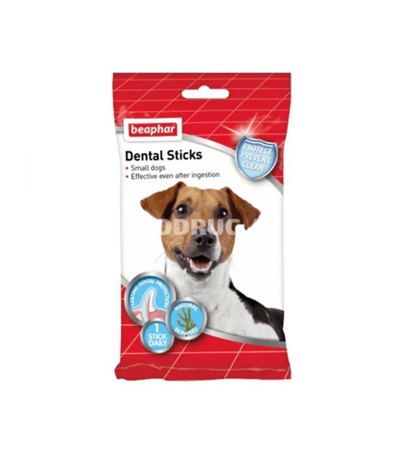 Жевательные палочки Beaphar Dental Sticks для гигиены зубов у собак мелких пород 112г.