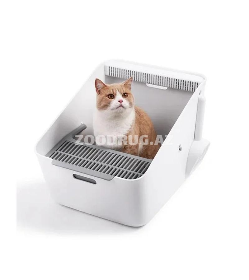 Pişiklər üçün premium anti-səpilmə tualeti PETKIT Pura Villa