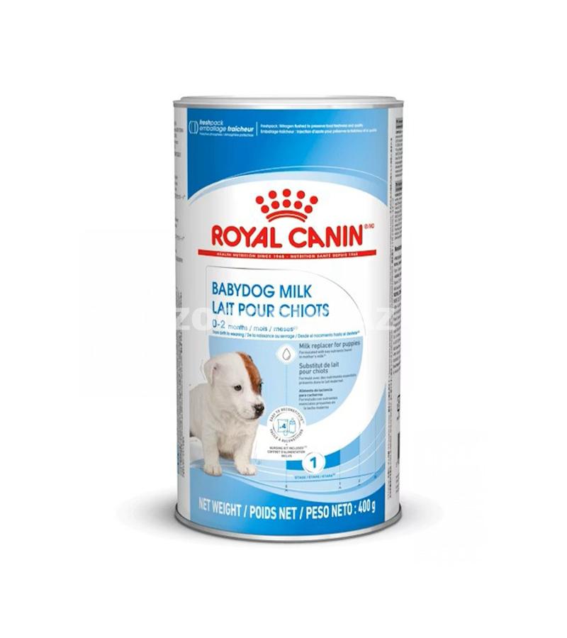 Royal Canin Babydog Milk — küçüklər üçün nəzərdə tutulmuş xüsusi süd qarışığıdır.