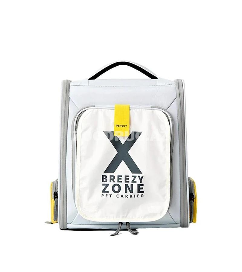 Складная переноска PETKIT Breezy Zone нового поколения, созданная для безопасных и комфортных поездок с питомцами.
