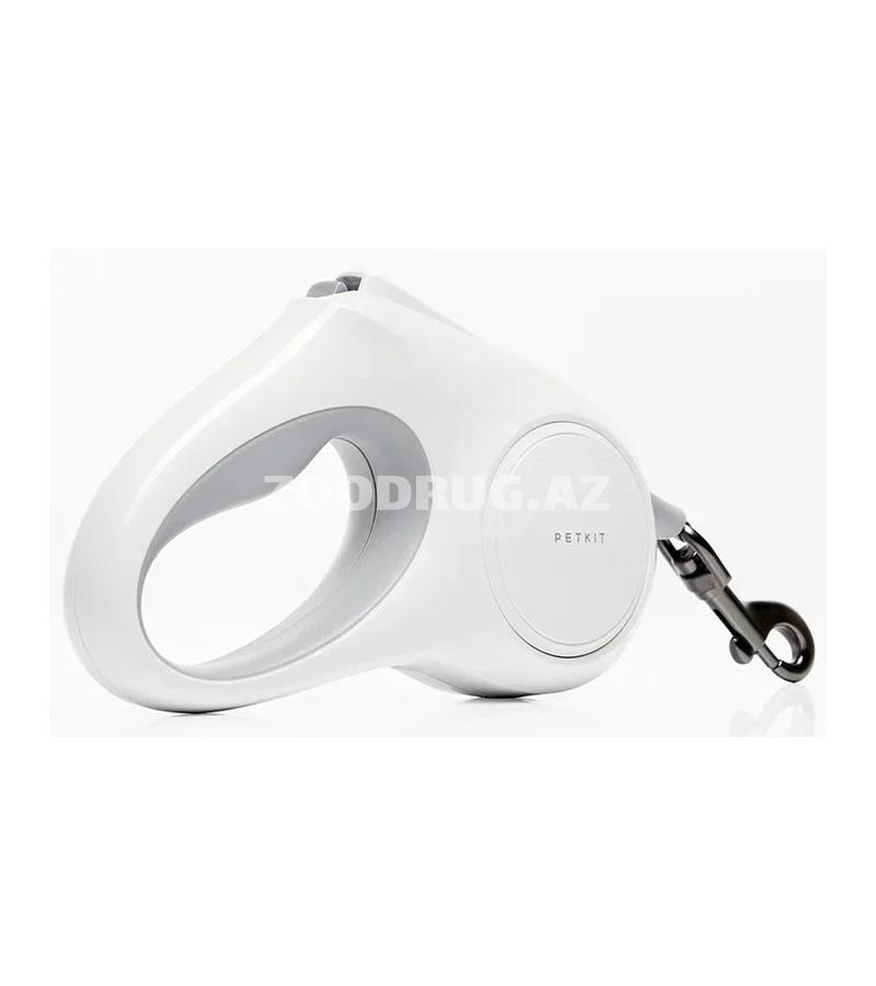 Рулетка премиум-класса PETKIT Smart Leashстильная и надёжная для комфортных прогулок с собакой 5м