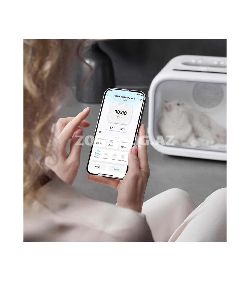 PETKIT Airsalon Pro 60L-pişiklər və kiçik itlər üçün ağıllı qurutma kamerası