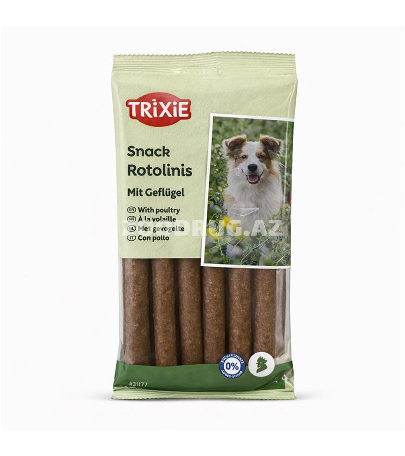 Trixie Snack Rotolinis quş əti ilə - itlər üçün qəlyanaltıdır.