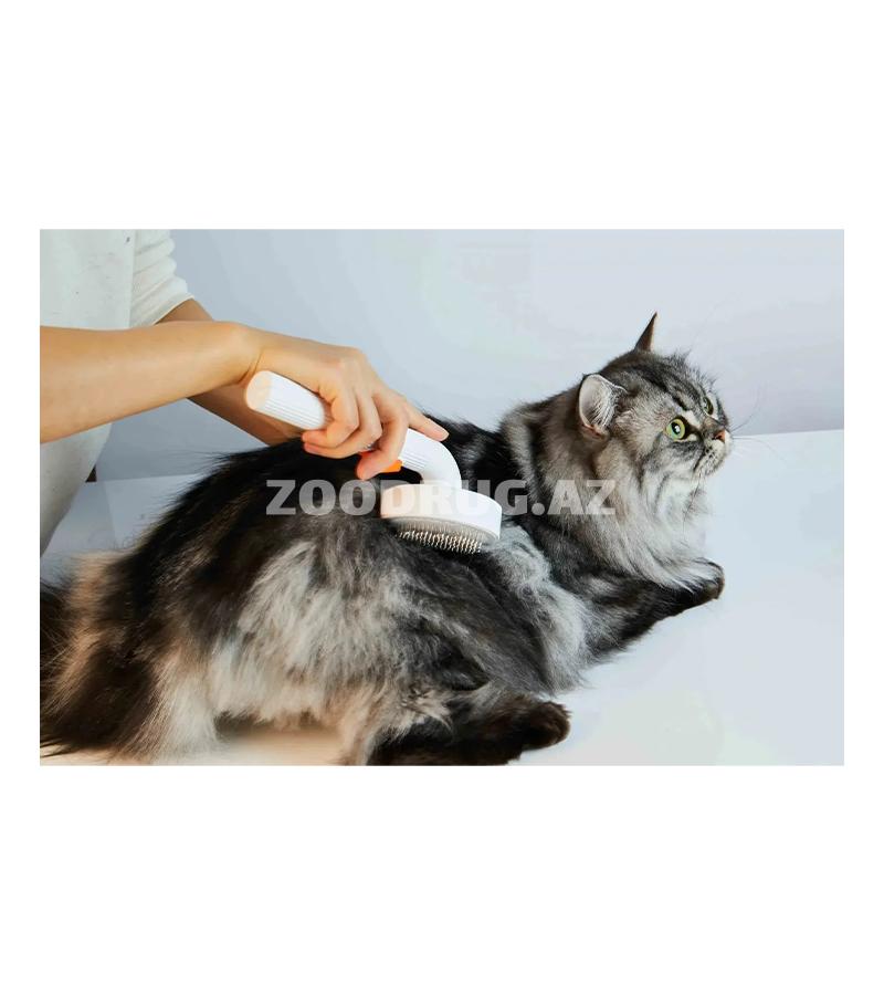 Щётка для вычёсывания шерсти PETKIT-эффективный инструмент для ухода за кошками и собаками с любым типом шерсти.