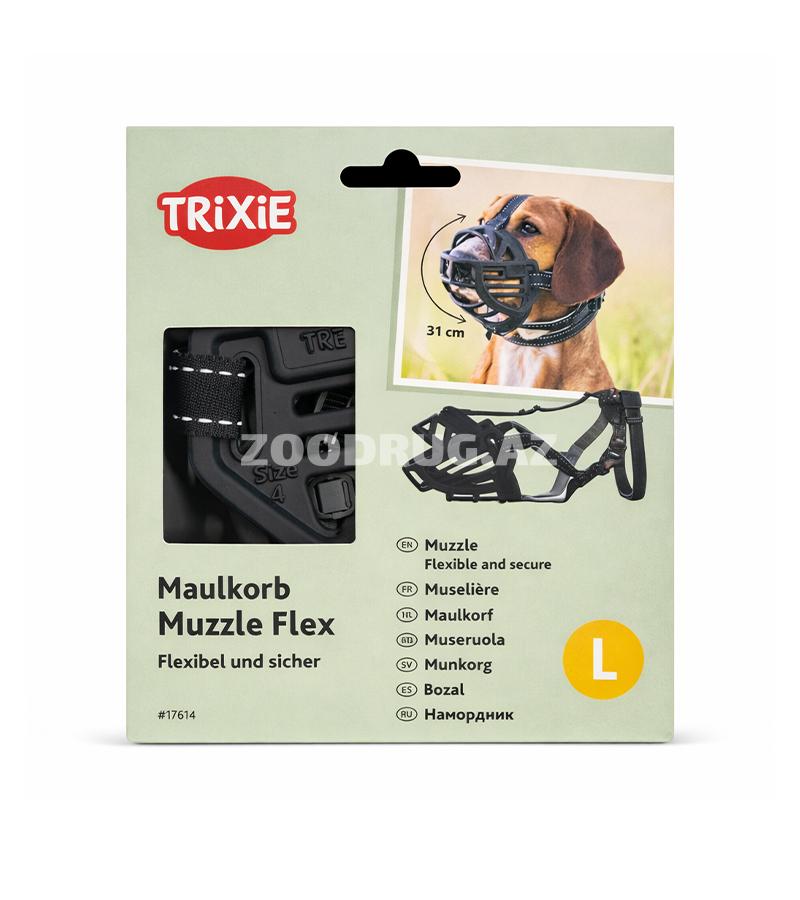 Trixie Maulkorb Muzzle Flex, ölçü L - itlər üçün ağızlıqdır.
