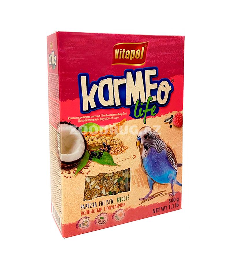 Фруктовый корм Vitapol KARMEO Life для волнистых попугайчиков 500 гр.