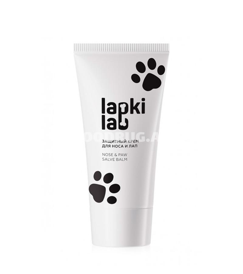 Защитный крем для носа и лап Lapki Lab для животных 50 мл.