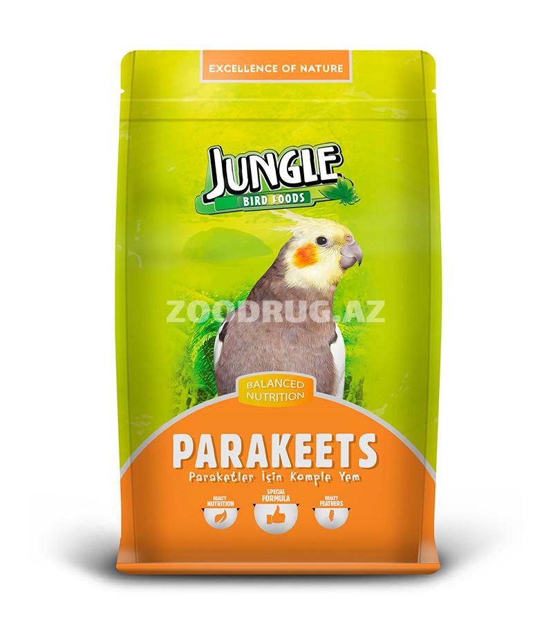 Корм Jungle полноценный, сбалансированный для средних попугаев 500 гр.