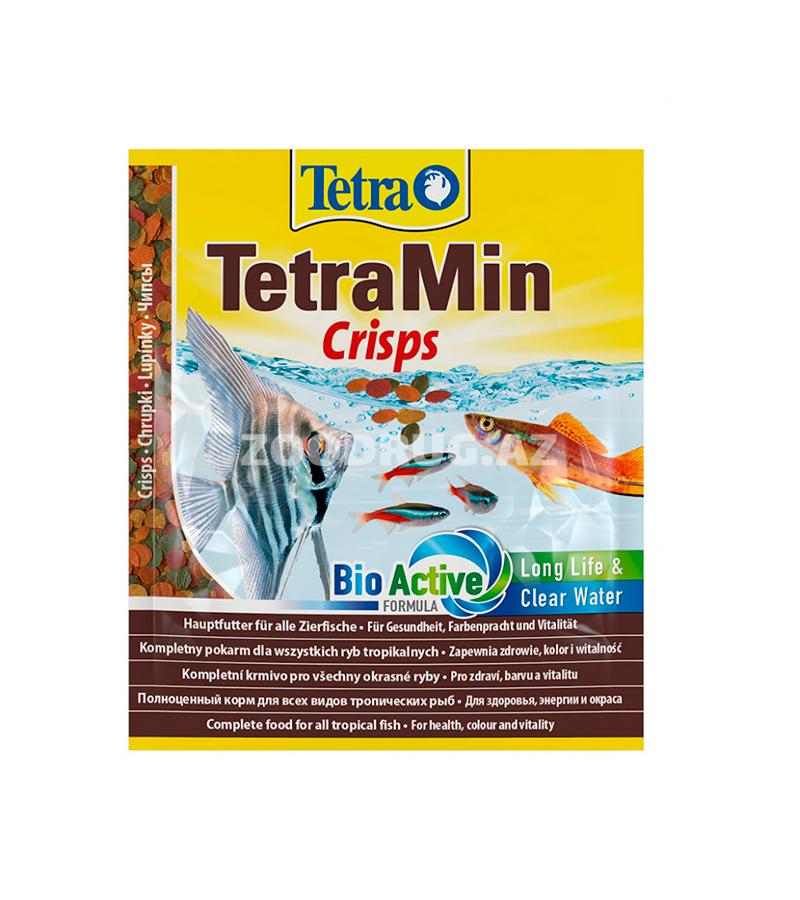Tetra Min Crips Корма для рыб универсальный чипсы 12 гр.