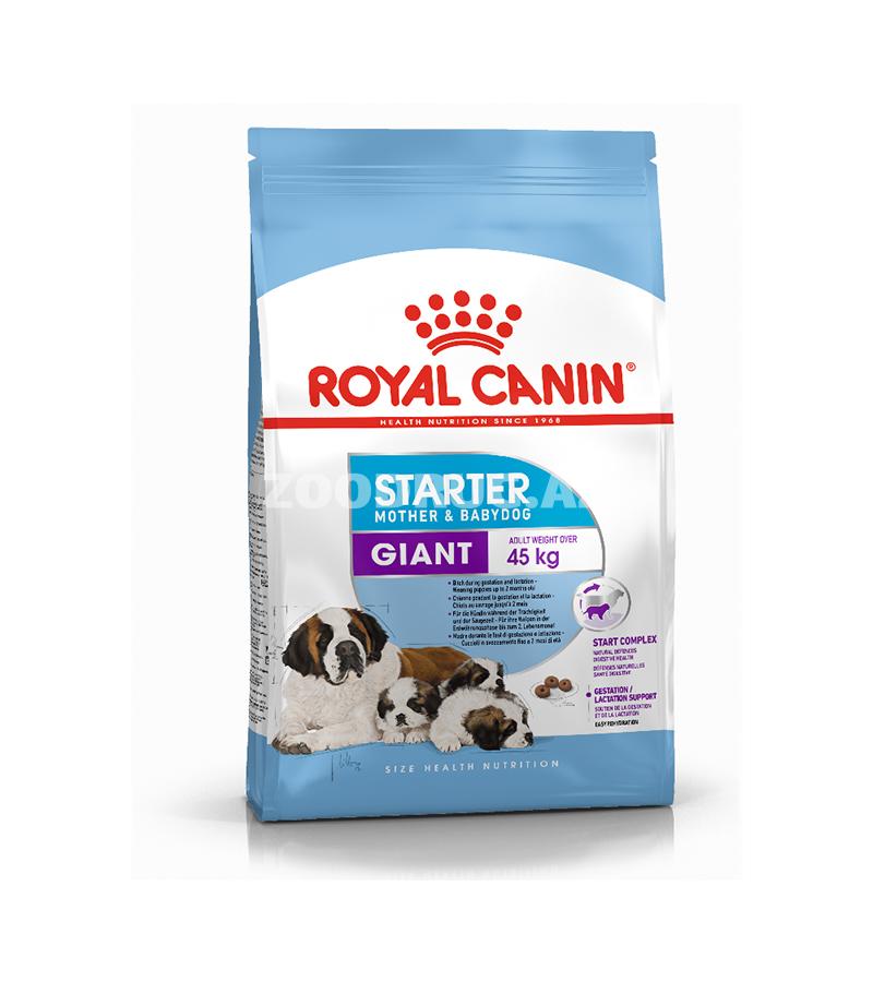 Сухой корм Royal Canin Giant Starter Mother & Babydog  для беременных и кормящих собак гигантских пород, а также для щенков