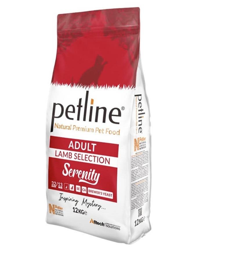Сухой корм  Petline Lamb Selection Serenity, Cat Adult , Super Premium, низкозерновой, для взрослых кошек с ягненком.