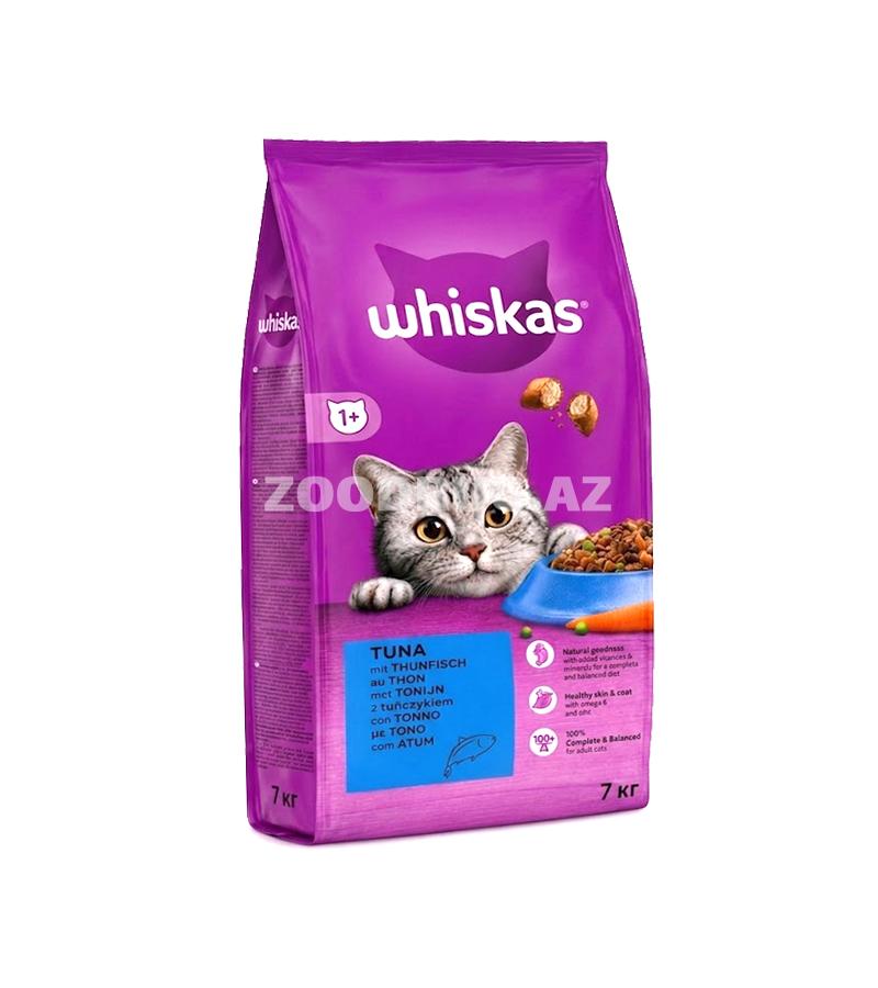 Whiskas Adult Tuna balıqlı— böyük pişiklər üçün quru yemi (7 kq)