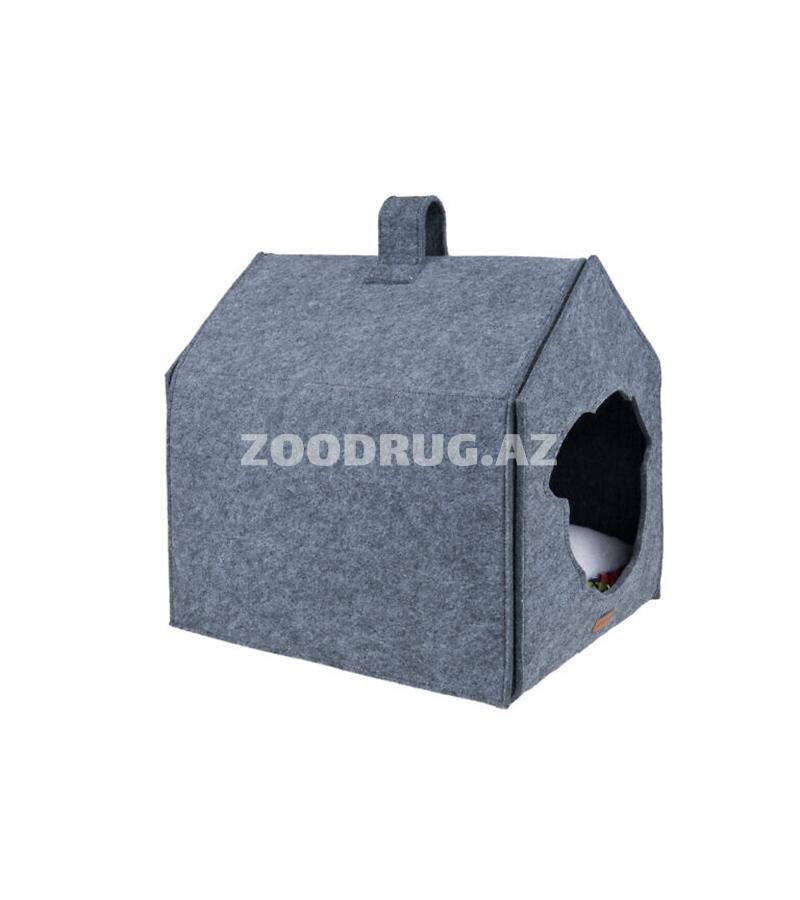Домик для собак Amiplay. Цвет: Серый. Размер: 33х42х42 см.