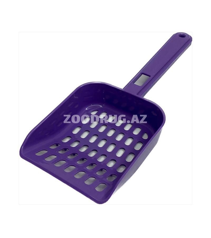 Совок-лопатка Mio  для кошачьего туалета фиолетовый