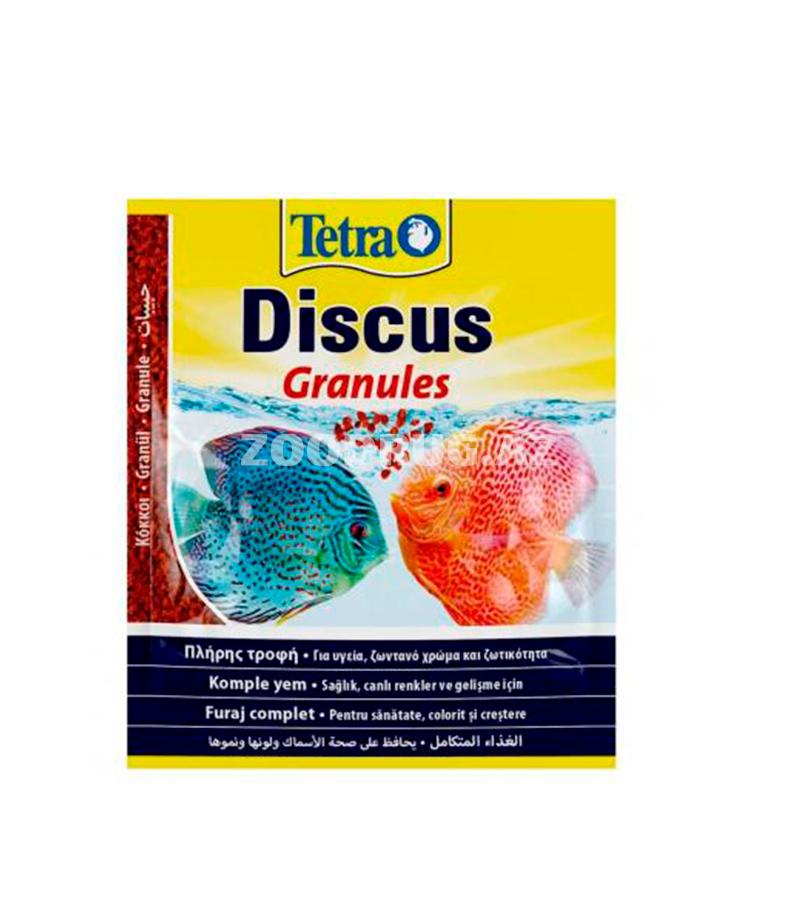 Tetra Discus Granules полноценный корм для дискусов 15 гр.