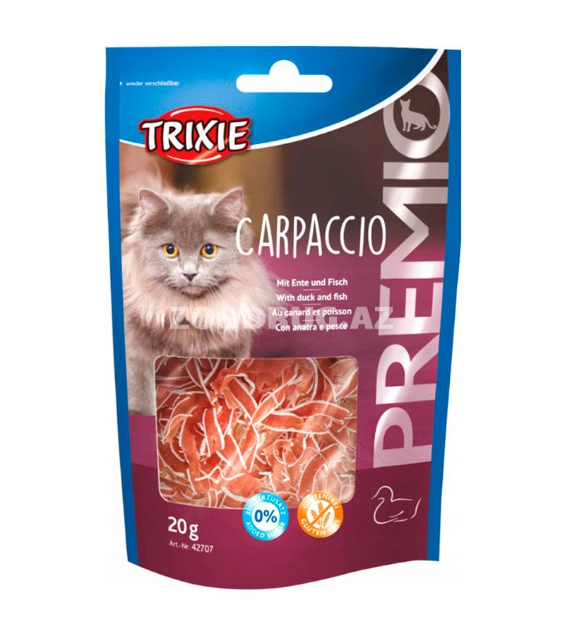 Лакомство Trixie PREMIO Carpaccio с уткой и рыбой для кошек (20 гр)