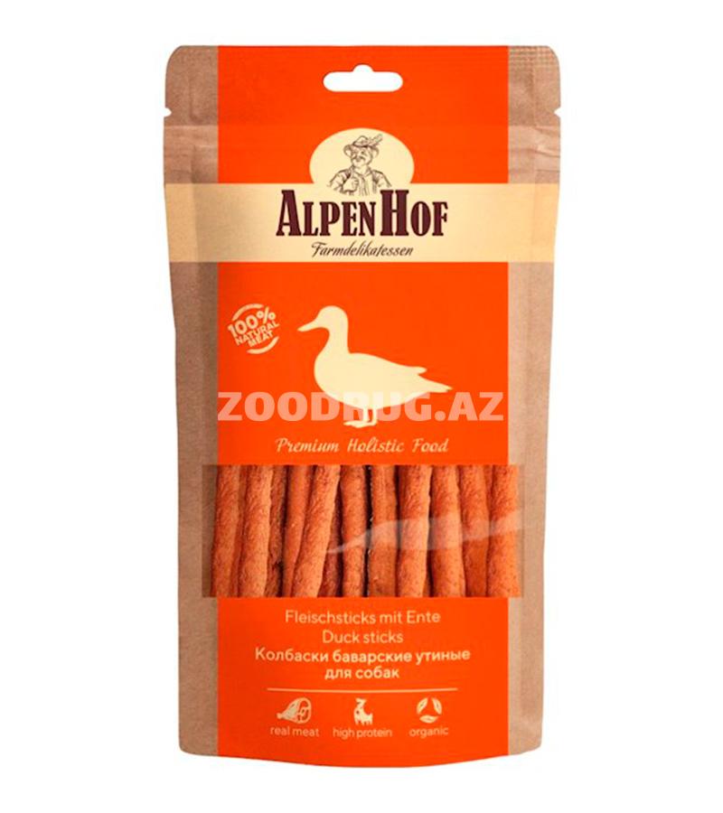 Лакомство AlpenHof для собак колбаски баварские с уткой (50 гр)