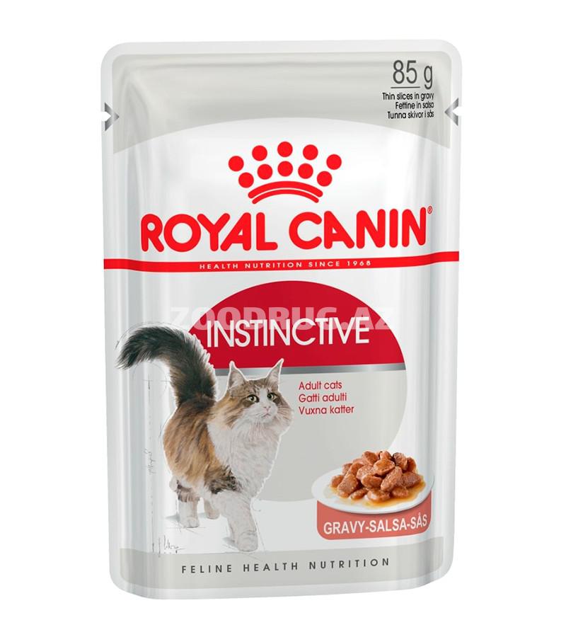 Консервы ROYAL CANIN INSTINCTIVE для взрослых кошек в соусе (85 гр)