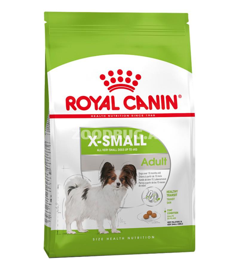 Сухой корм ROYAL CANIN X-SMALL ADULT для взрослых собак маленьких пород