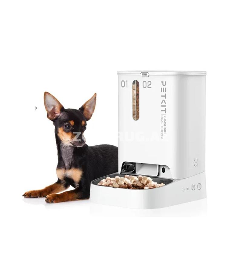 Умная автоматическая кормушка PETKIT YumShare Dual-Hopper with Camera с двумя бункерами и HD-камерой