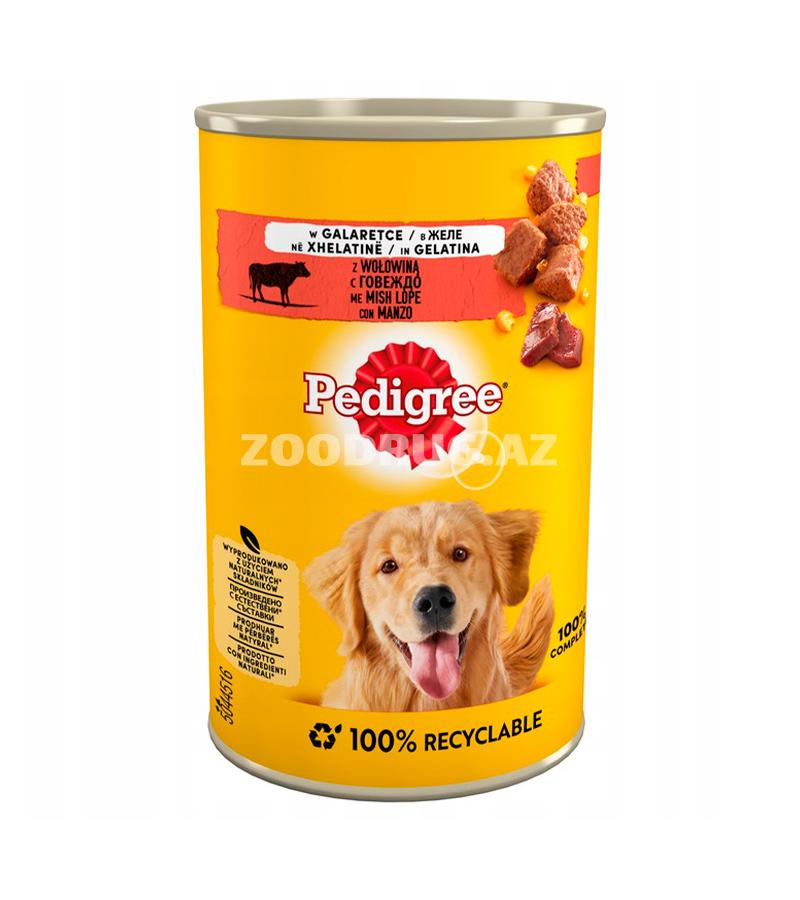 Консервы PEDIGREE для взрослых собак с говядиной 400 гр.