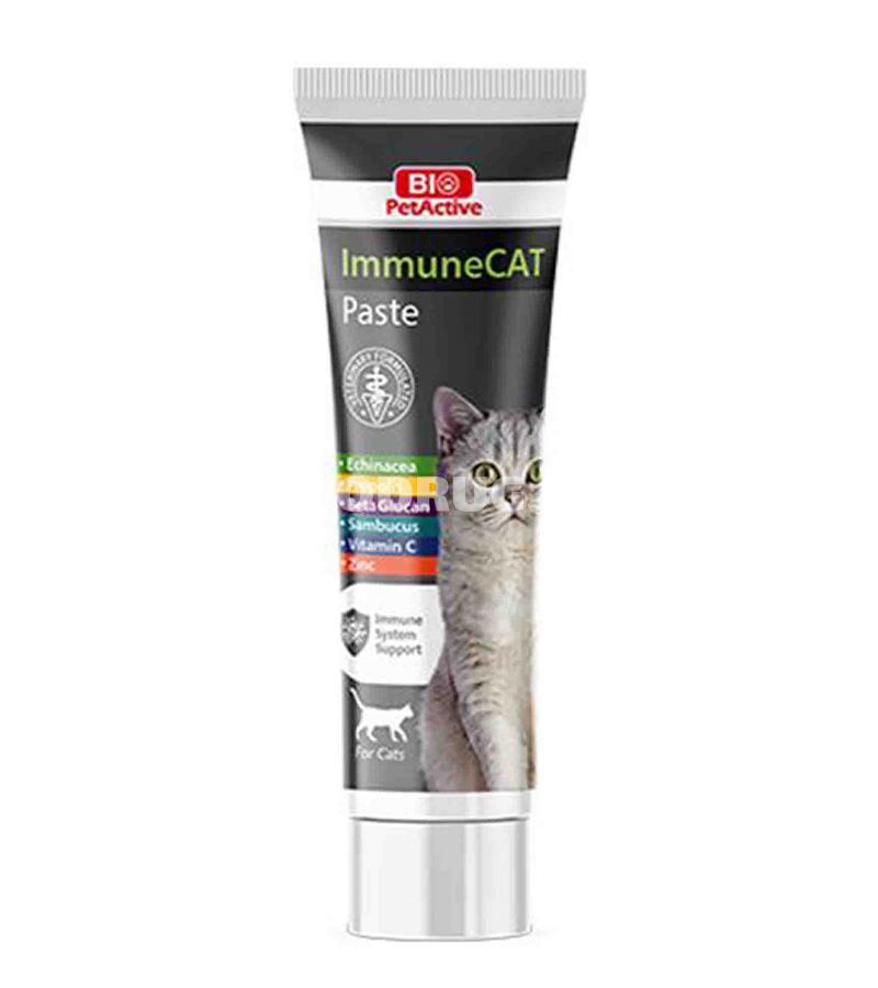 Паста для повышения иммунитета Bio PetActive Immune Cat Paste для кошек 100 гр.