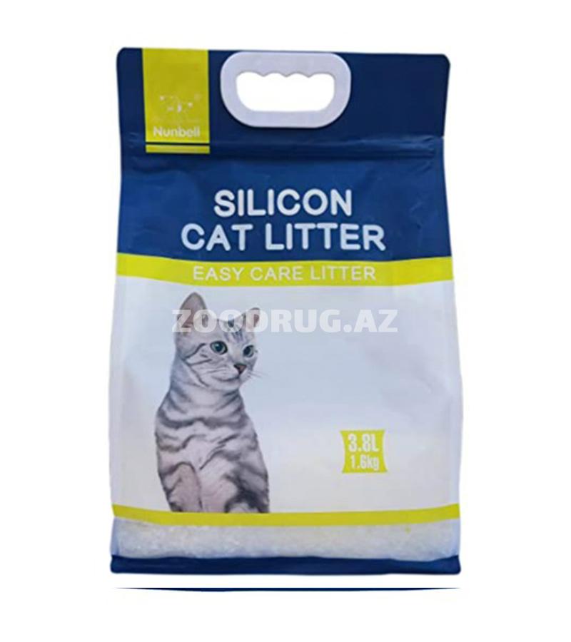 Наполнитель для кошачьего туалета  Nunbell Citrus Silica Gel силикагелевый с ароматом цитруса  3,8 лтр.