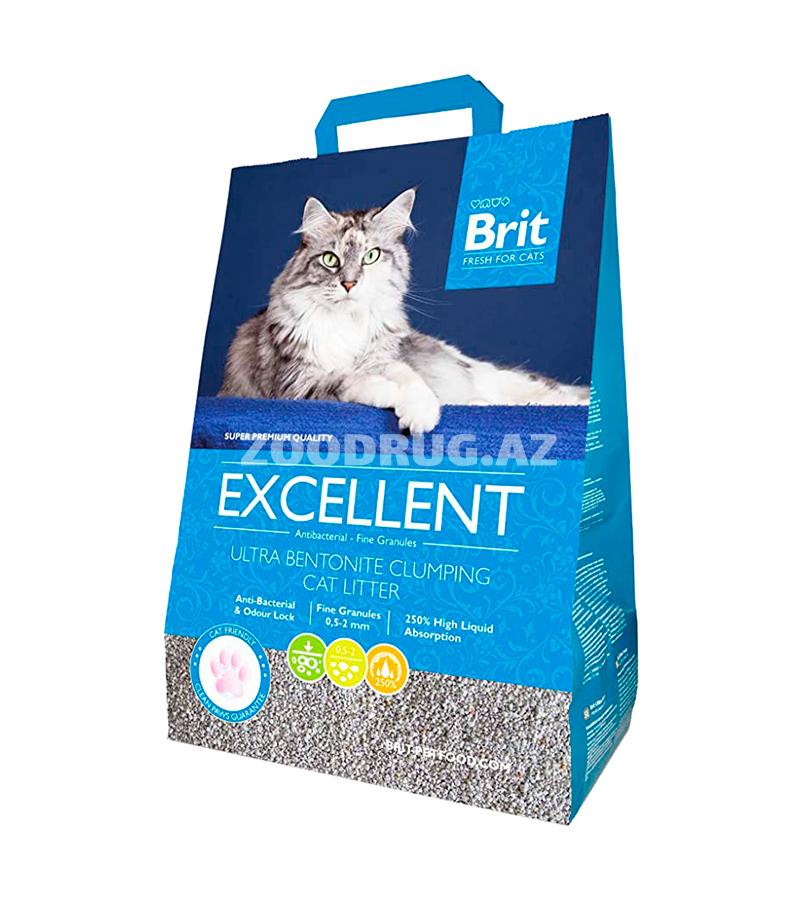 Наполнитель Brit Fresh Excellent бентонитовый для кошачьего туалета (5 кг)