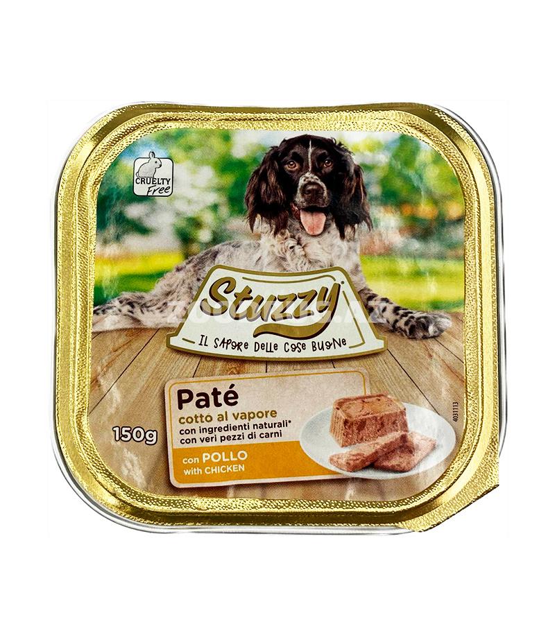 Влажный корм STUZZY PATE DOG CHICKEN для взрослых собак паштет со вкусом курицы 150 гр.