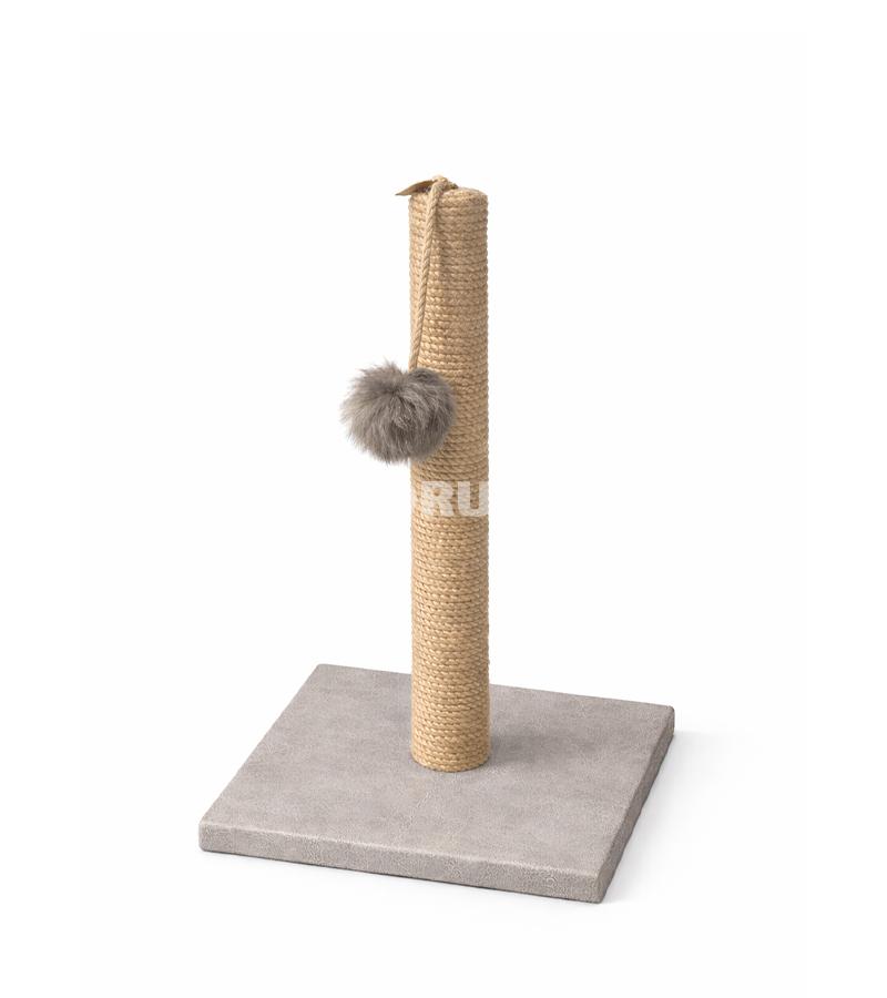 Когтеточка Casur4010023-удобное и компактное решение для ухода за когтями кошек, которое помогает защитить мебель и стены от повреждений.Цвет:Серый