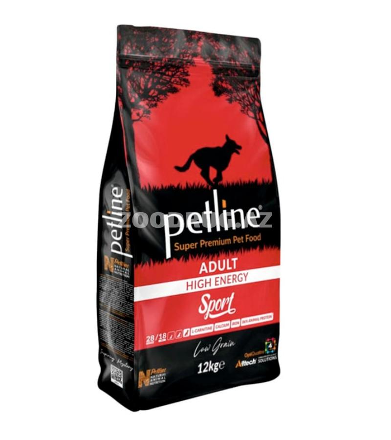 Сухой корм Petline High Energy Adult Dog Lamb Super Premium низкозерновой для взрослых собак с ягненком.