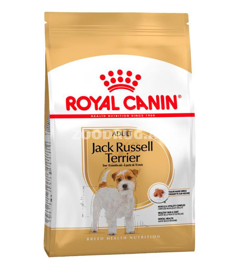 Сухой корм ROYAL CANIN JACK RUSSELL TERRIER ADULT для взрослых собак джек рассел терьер