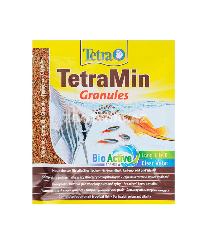 Tetra Min Granules Корма для рыб универсальный гранулы 15 гр.