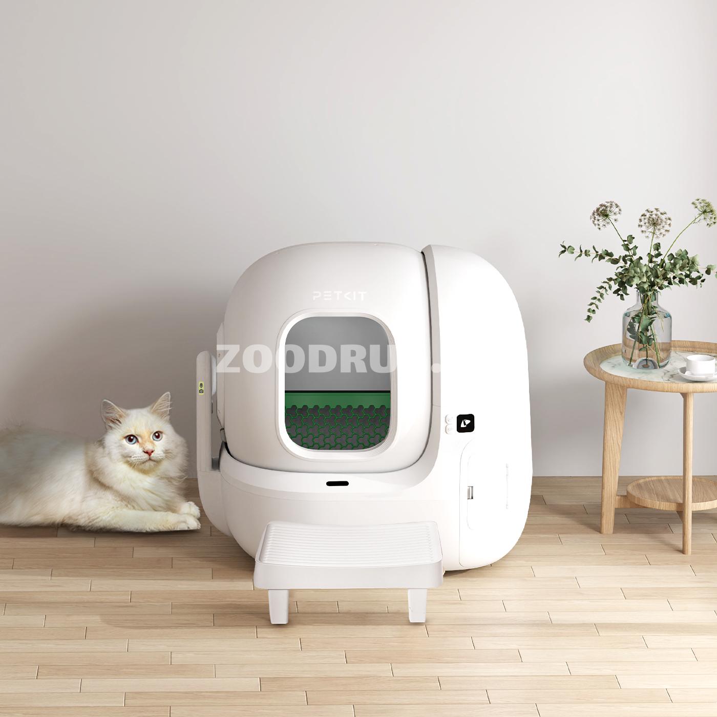 Автоматический умный туалет PETKIT PURA MAX 2 овременный интеллектуальный туалет для кошек