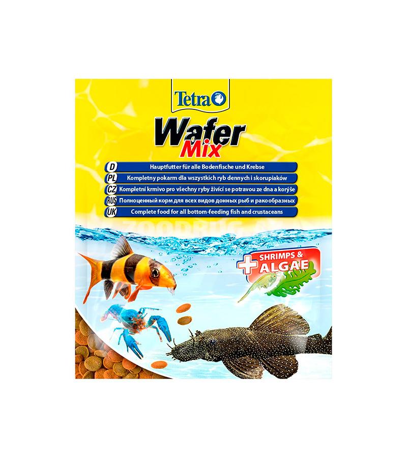 Tetra Wafer Mix для мелких донных рыб таблетки 15 гр.