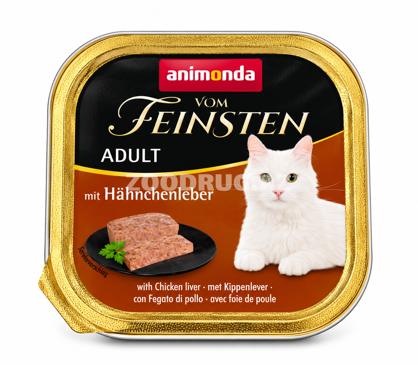 Влажный корм Animonda Vom Feinsten Adult с куриной печенью 100 г.