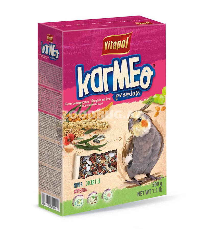 Полнорационный корм Vitapol KARMEO Premium  для попугаев Корелла 500 гр.