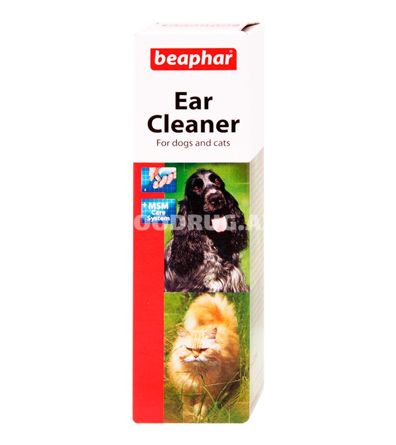 Лосьон BEAPHAR EAR CLEANER для ухода за ушами 50 мл.