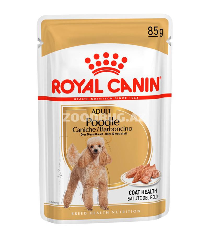 Влажный корм ROYAL CANIN POODLE ADULT для взрослых собак породы пудель паштет 85 гр.
