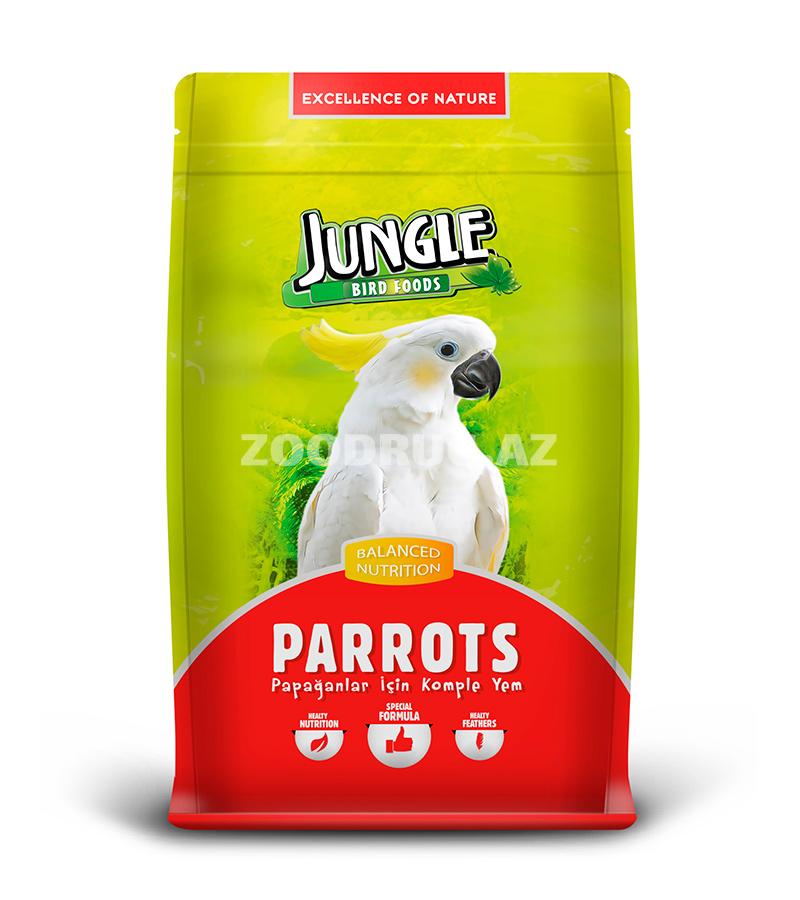 Корм Jungle полноценный, сбалансированный для волнистых попугаев 500 гр.